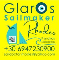 Glaros Sails Rhodes LOGO | Sailmaker Greece | www.sailmakerrhodes.com